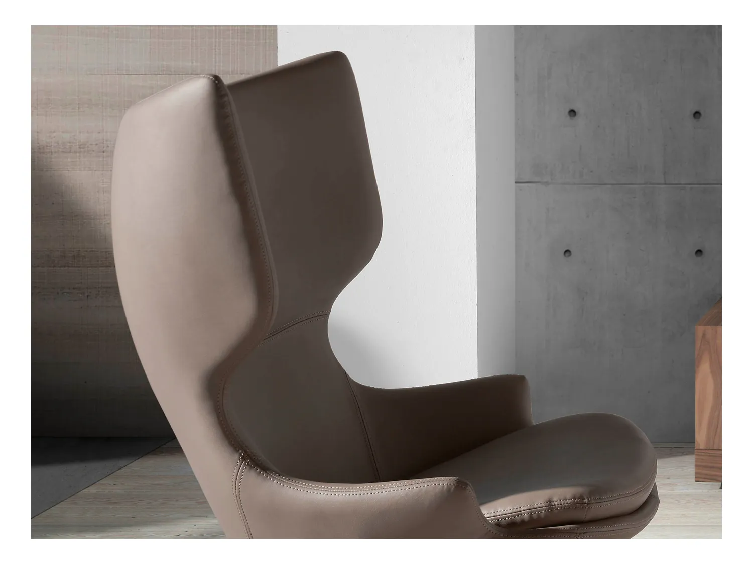 Fauteuil pivotant en simili cuir 5072 ANGEL CERDA
