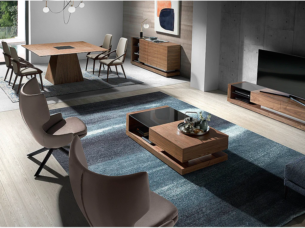 Draaifauteuil in eco-leer 5072 ANGEL CERDA