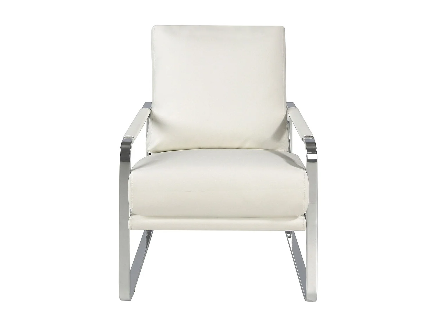 Fauteuil en similicuir blanc 5026 ANGEL CERDA