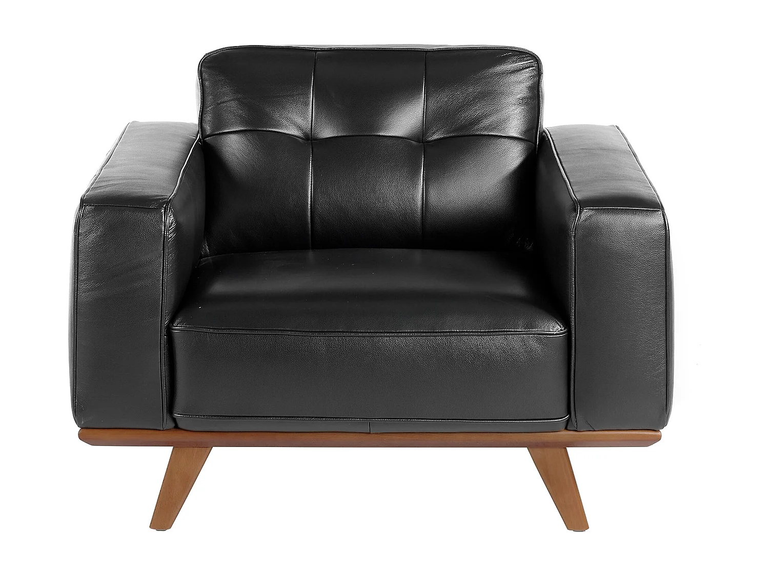 Fauteuil chester en cuir noir 5037 ANGEL CERDA