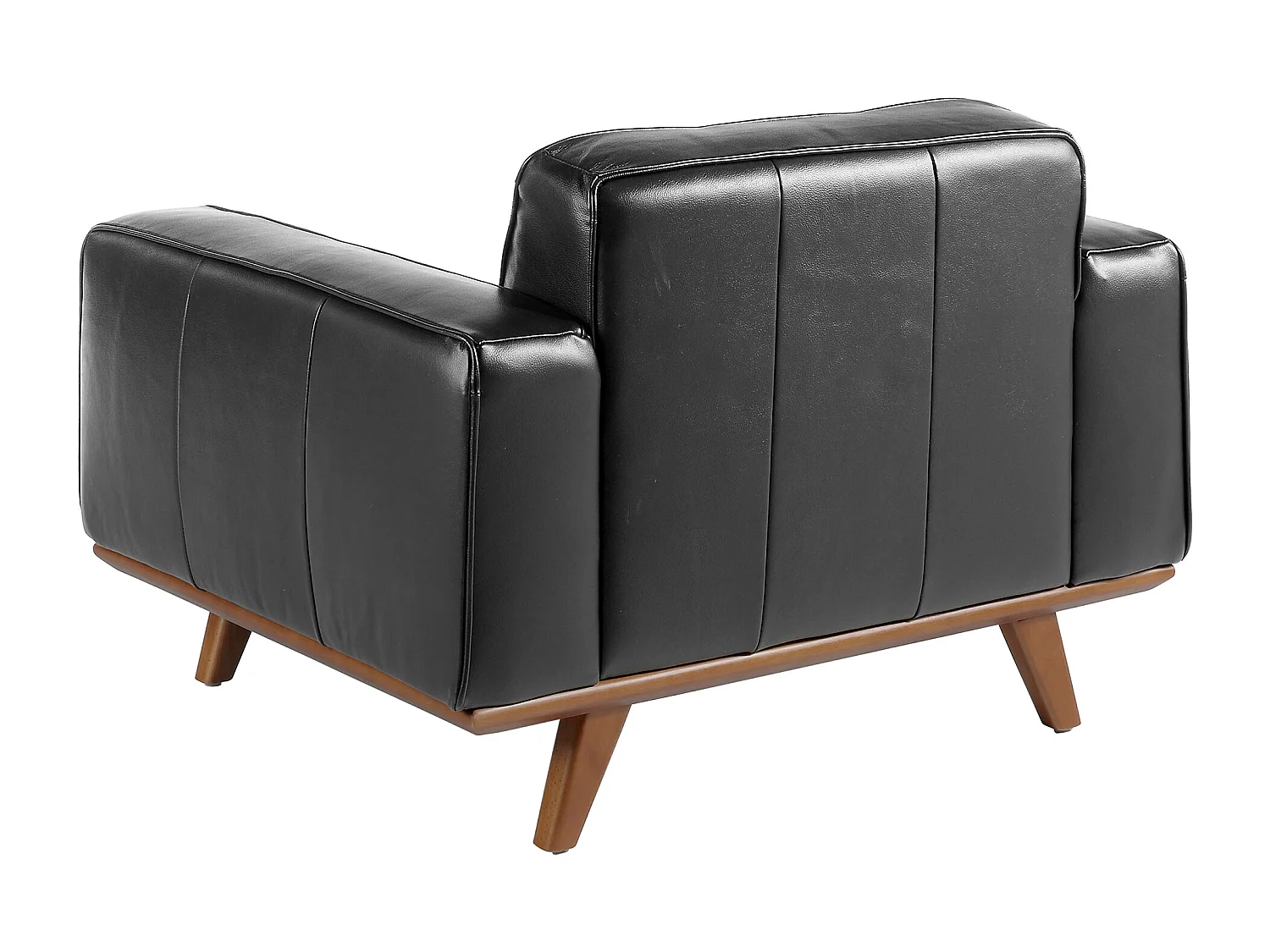 Fauteuil chester en cuir noir 5037 ANGEL CERDA
