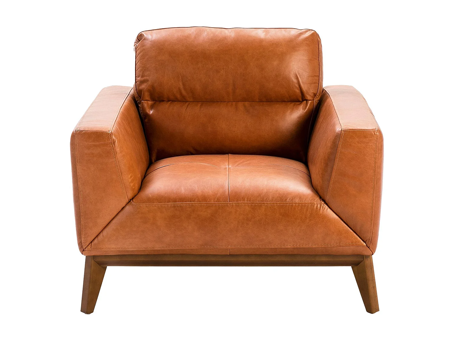 Bruine leren fauteuil 5036 ANGEL CERDA