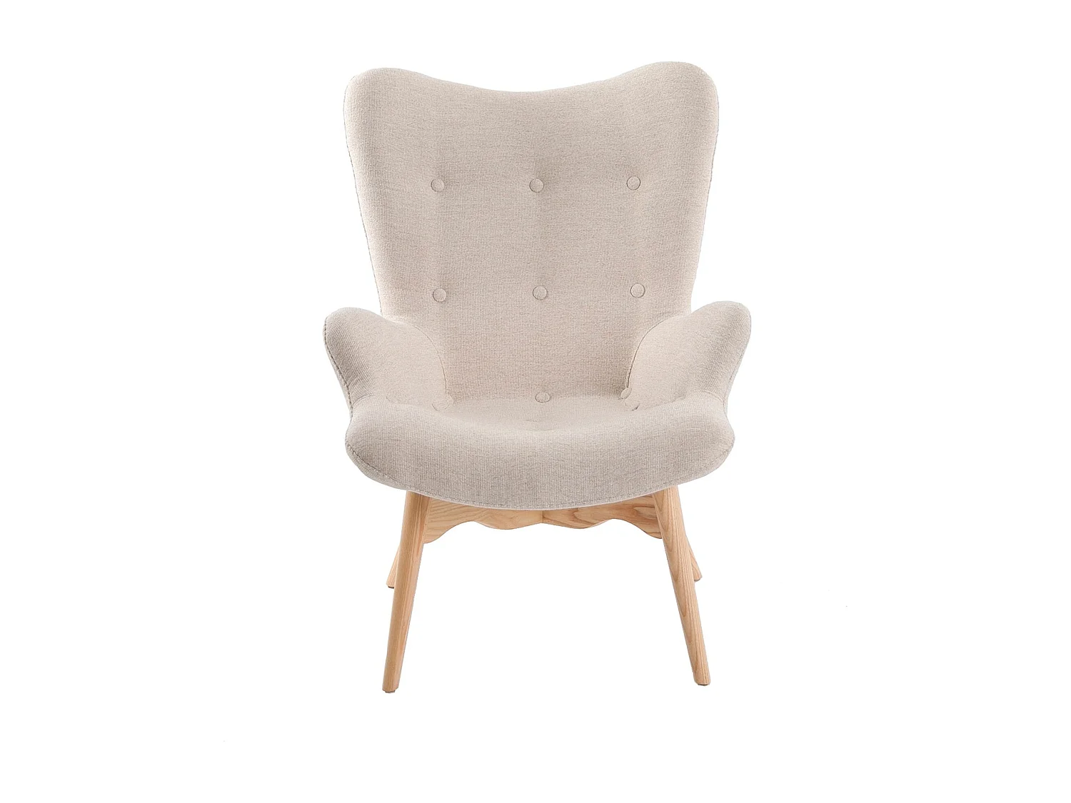 Sessel Stoff Beige 5023 ANGEL CERDA