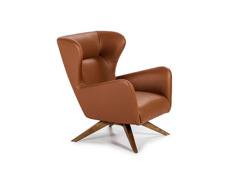 Drehbarer gepolsterter Sessel Kunstleder  5038 ANGEL CERDA