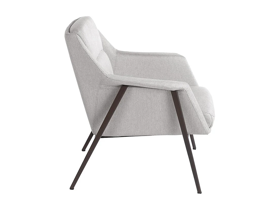 Fauteuil en tissu blanc 5010 ANGEL CERDA