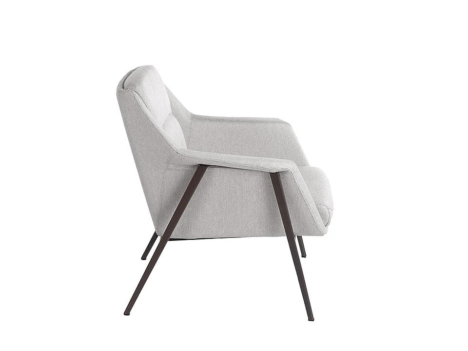 White fabric armchair 5010 ANGEL CERDA