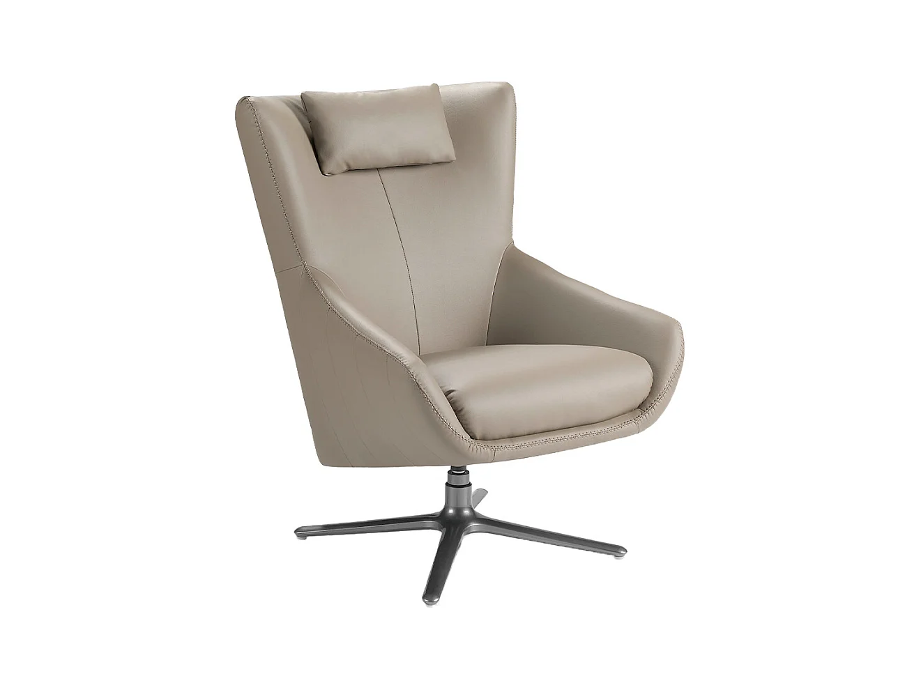 Fauteuil pivotant en simili cuir 5044 ANGEL CERDA
