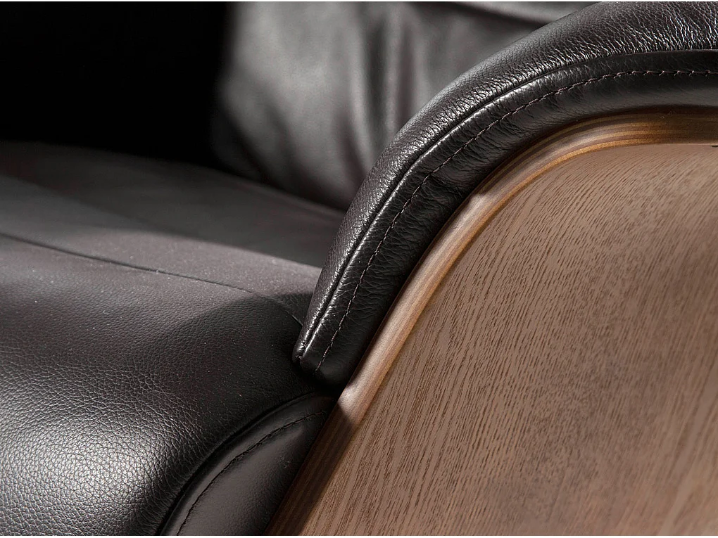 Fauteuil relax pivotant en cuir 5034 ANGEL CERDA