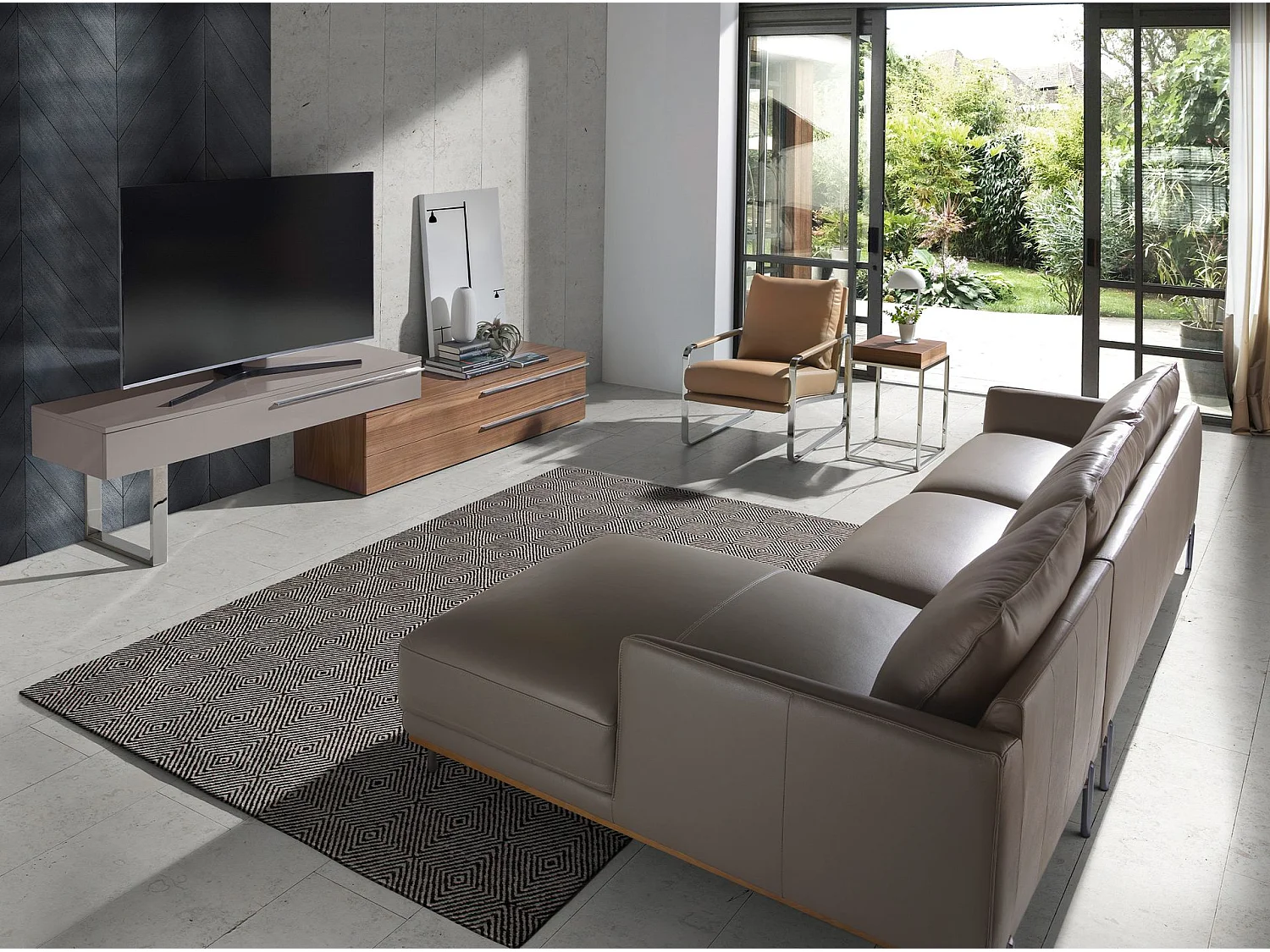 Mink eco-lederen fauteuil 5046 ANGEL CERDA