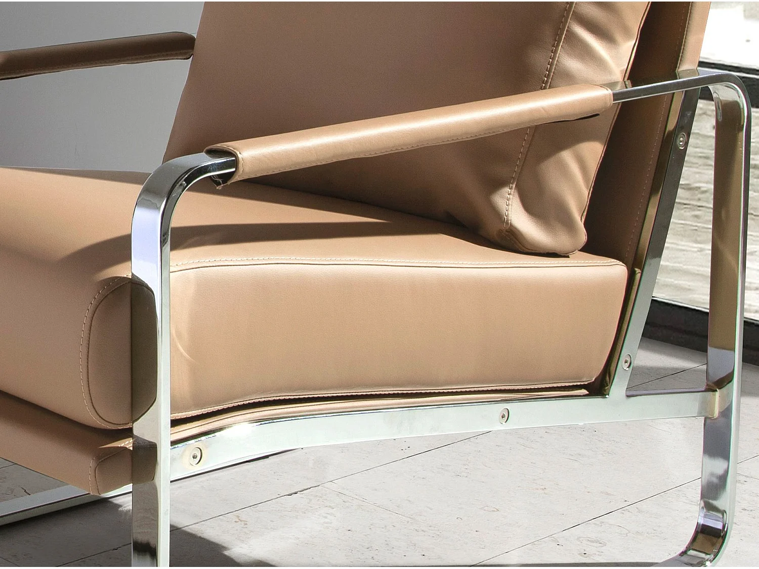 Mink eco-lederen fauteuil 5046 ANGEL CERDA