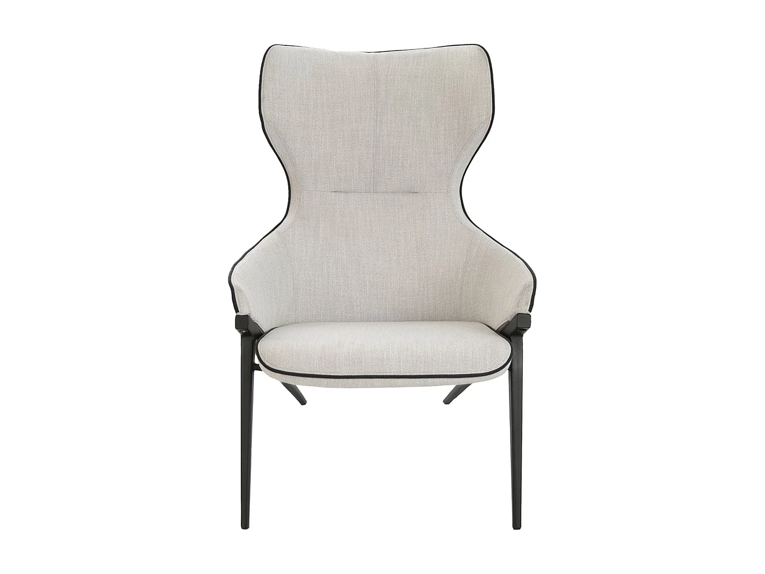 Fauteuil en tissu gris 5009 ANGEL CERDA