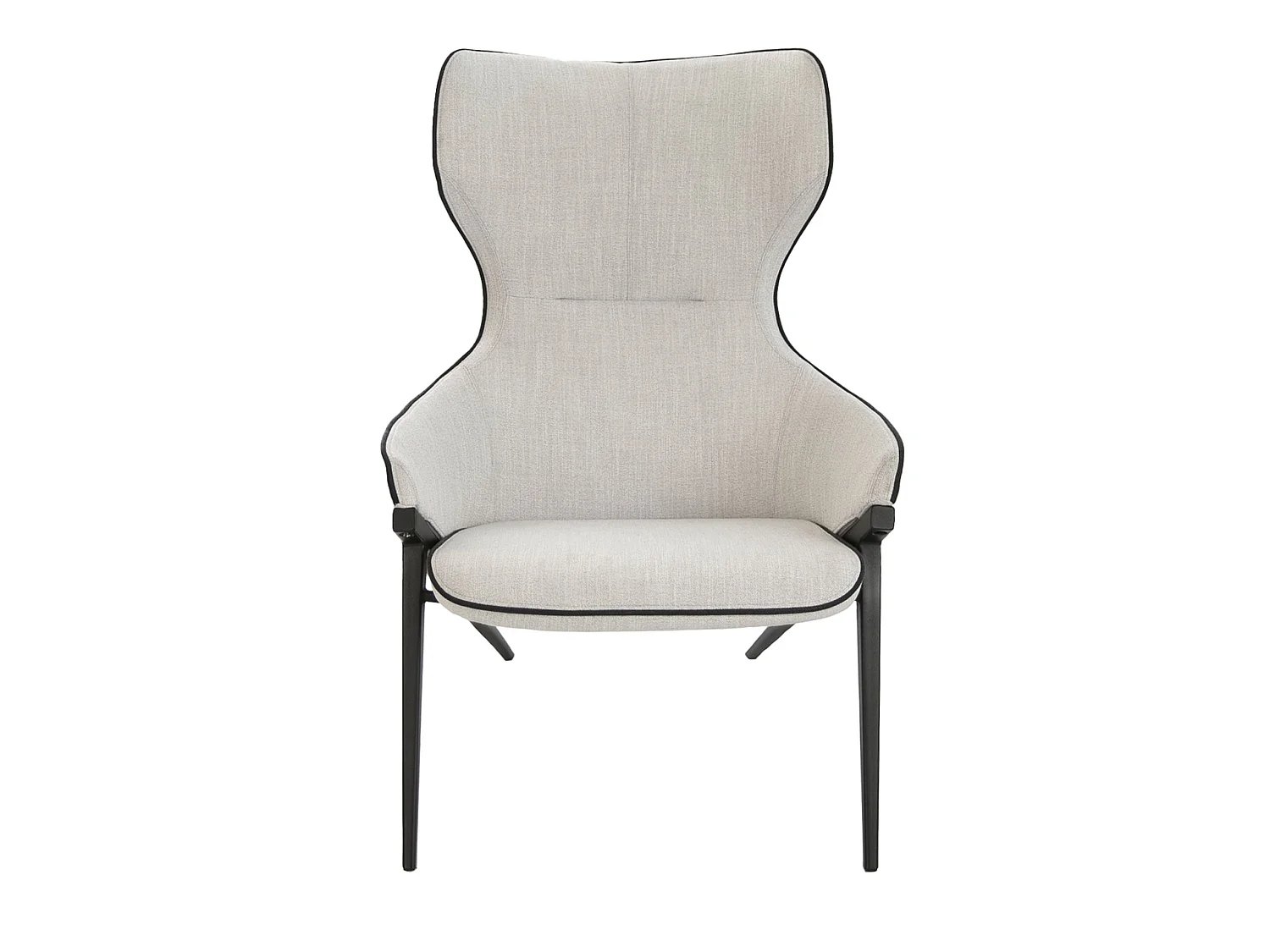 Sessel aus grauem Stoff 5009 ANGEL CERDA