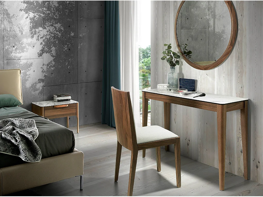 Consoletafel met porseleinen blad Calacatta 3082 ANGEL CERDA