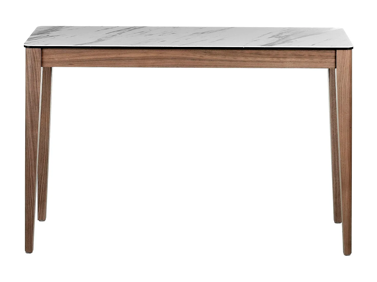 Console rectangulaire en porcelaine, marbre et noyer 3082 ANGEL CERDA