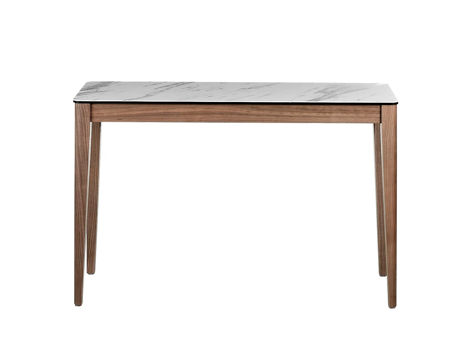 Console rectangulaire en porcelaine, marbre et noyer 3082 ANGEL CERDA