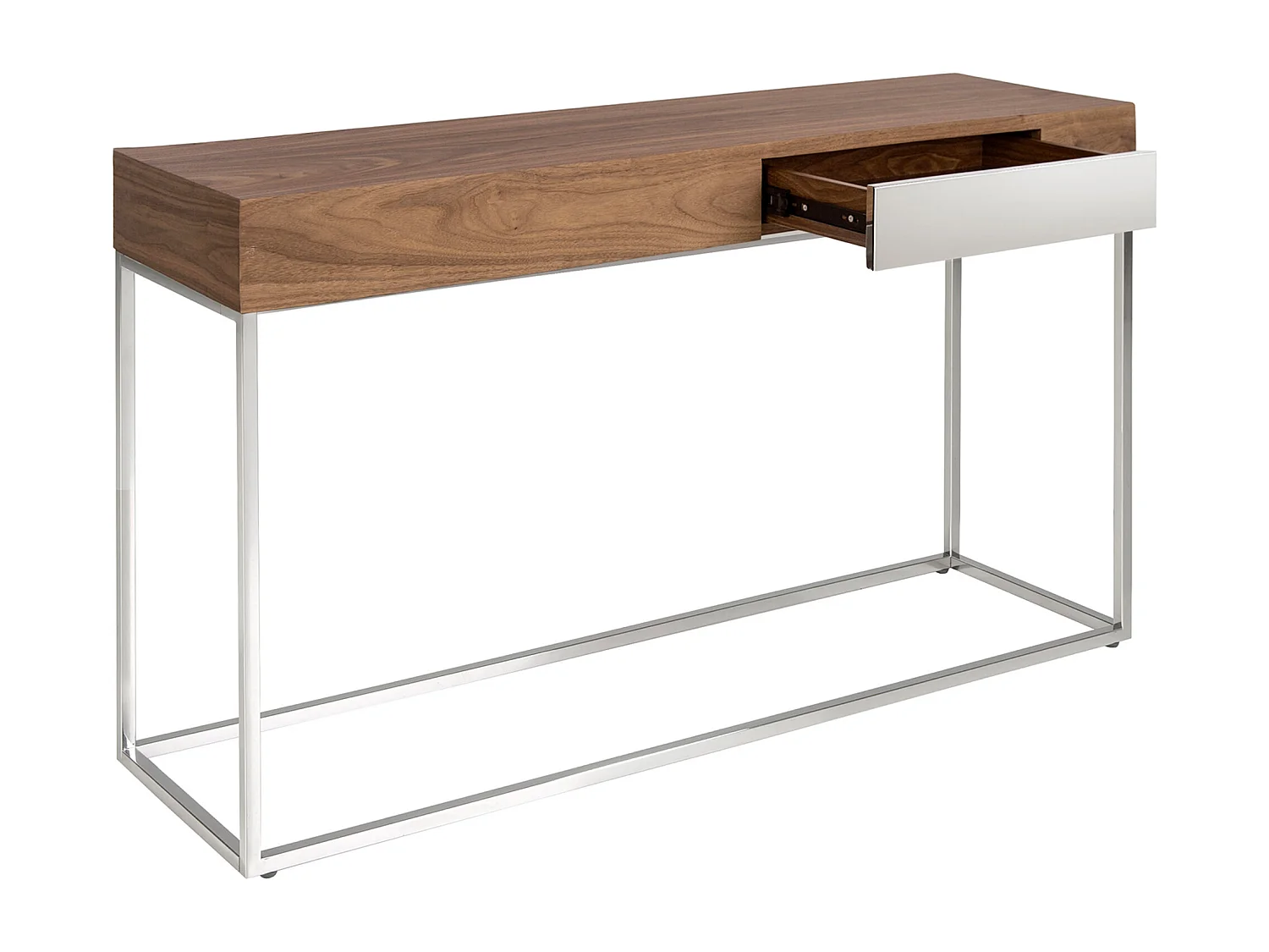 Consola nogal y acero 3111 ANGEL CERDA