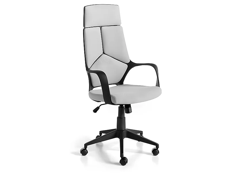 Grauer drehbarer Bürostuhl  4076 ANGEL CERDA
