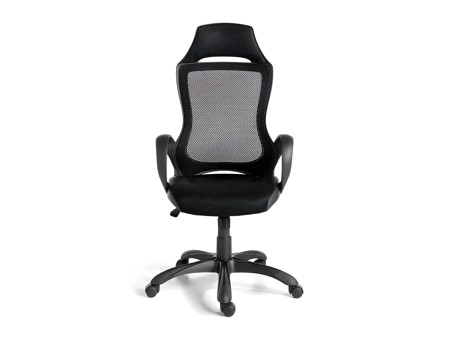 Schwarzer drehbarer Bürostuhl  4074 ANGEL CERDA