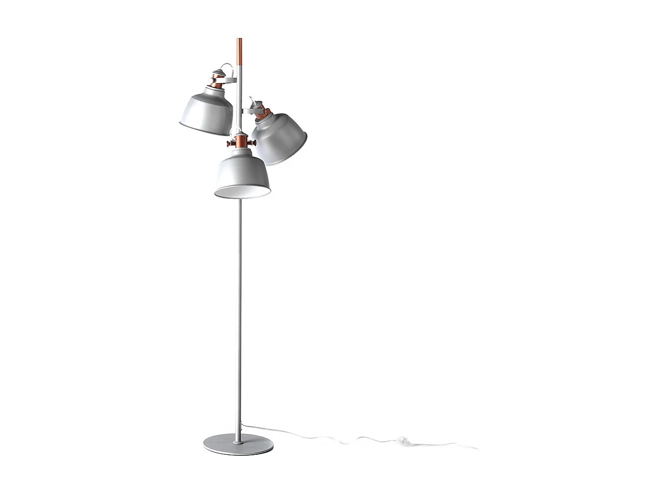Stehleuchte mit drei Lampenschirmen  8032 ANGEL CERDA