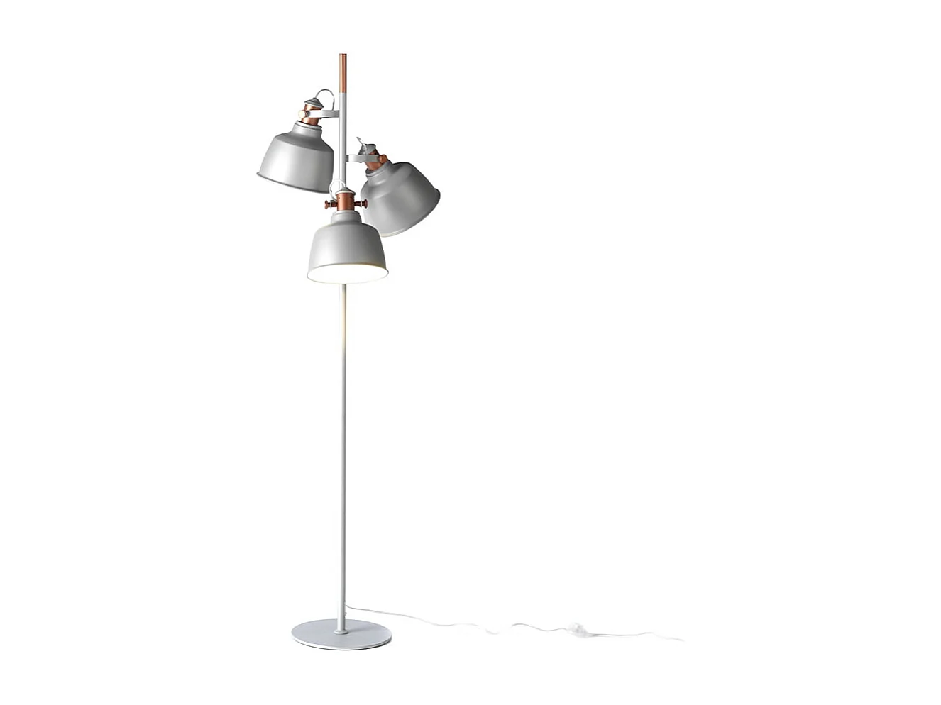 Stehleuchte mit drei Lampenschirmen  8032 ANGEL CERDA