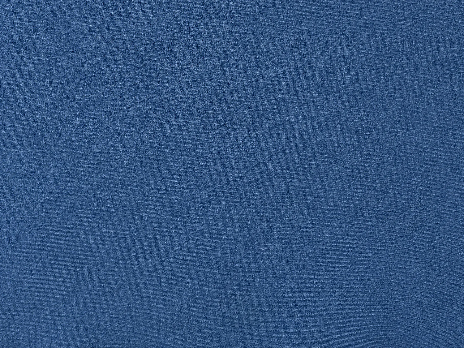 Canapé 3 places en velours bleu MASULI