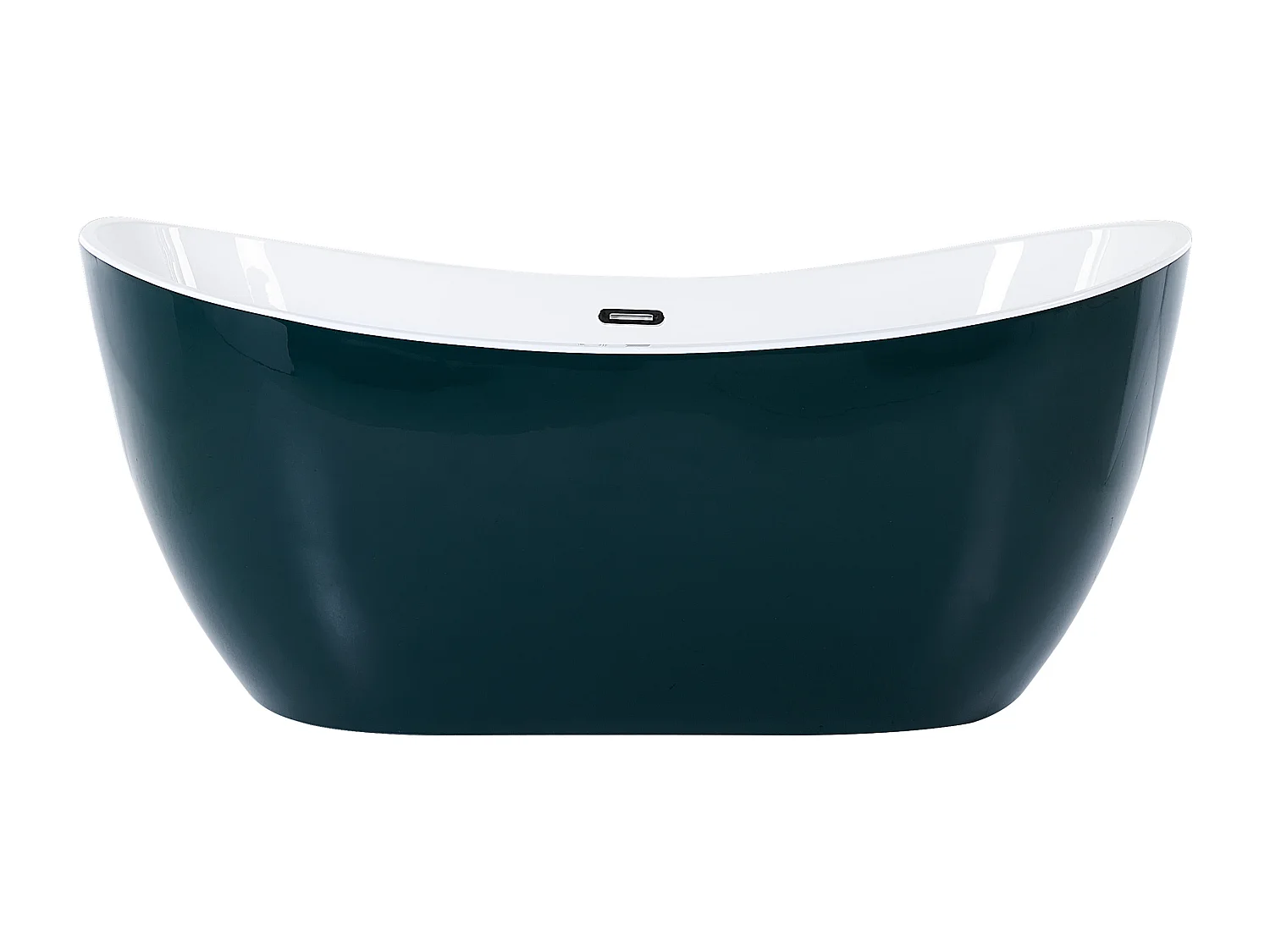 Baignoire îlot ANTIGUA 170 x 77 cm Bleu paon