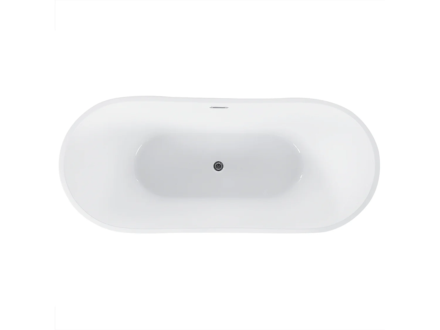 Vrijstaand bad ANTIGUA 170 x 77 cm Blauwgroen