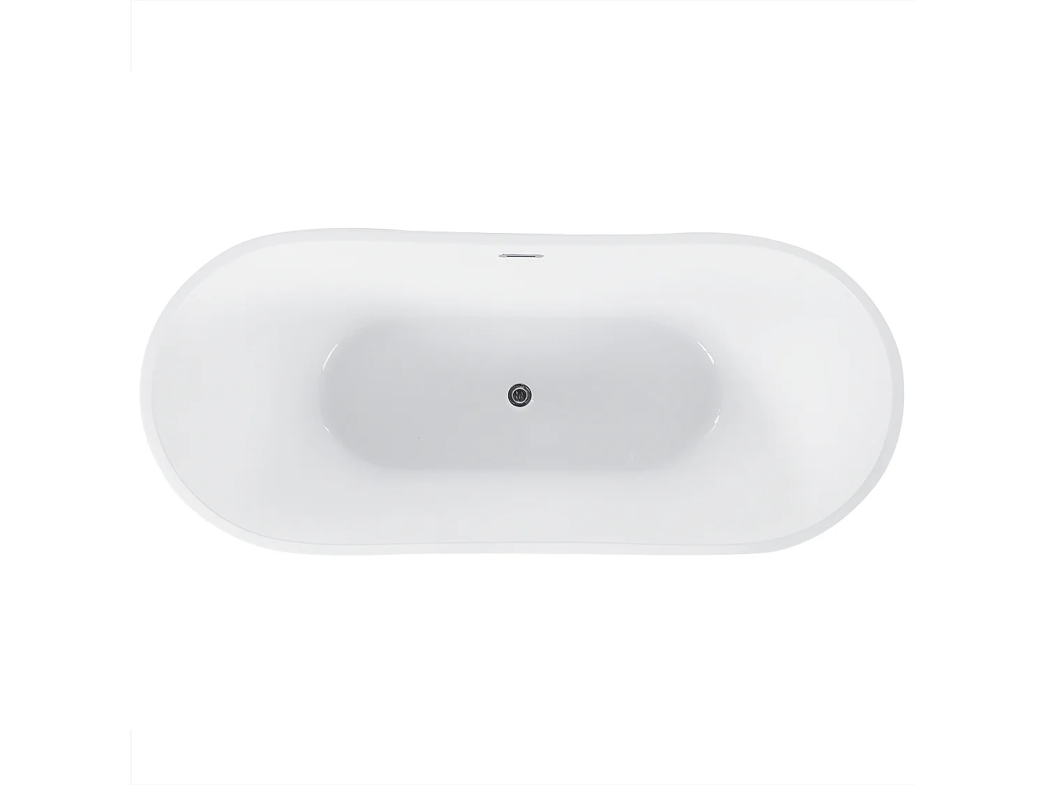 Baignoire îlot ANTIGUA 170 x 77 cm Bleu paon