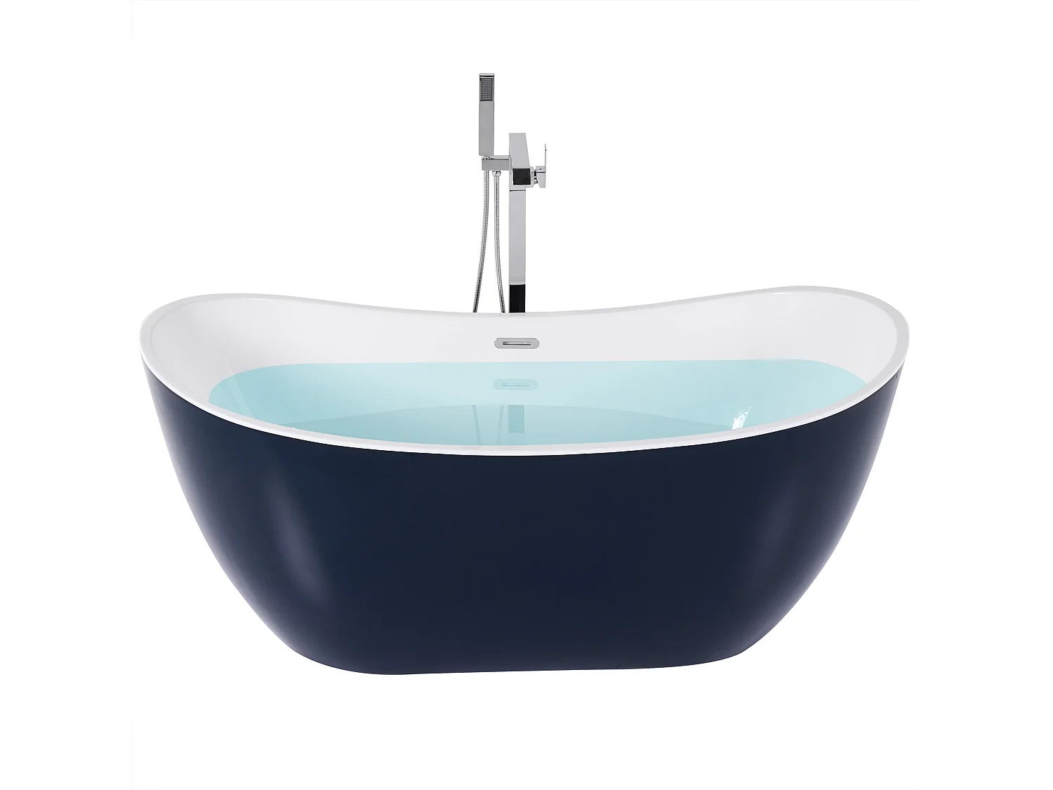 Wanna wolnostojąca ANTIGUA 170 x 77 cm Granatowy