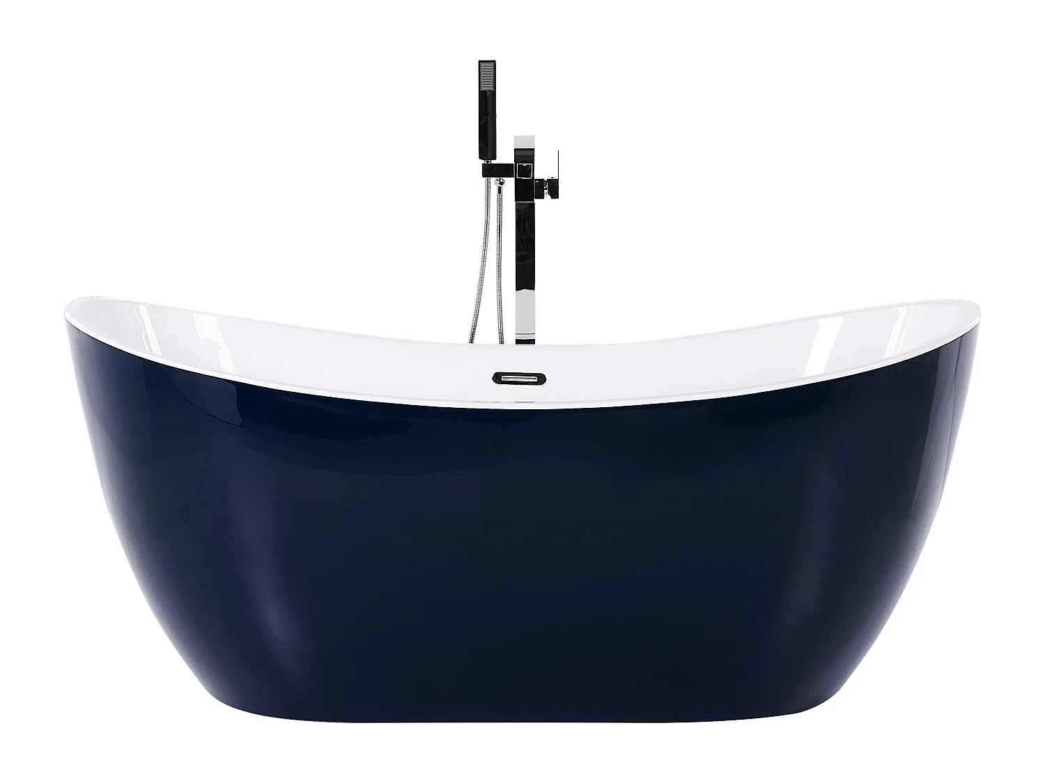 Vrijstaand bad ANTIGUA 170 x 77 cm Marineblauw