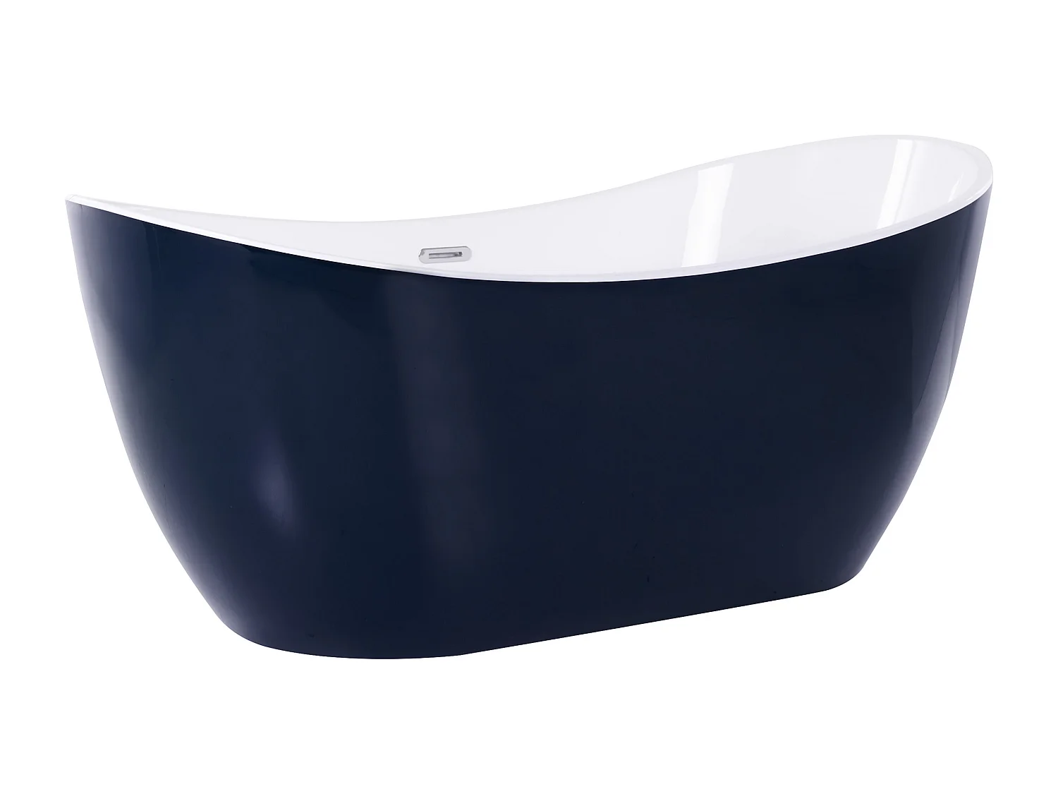 Vrijstaand bad ANTIGUA 170 x 77 cm Marineblauw