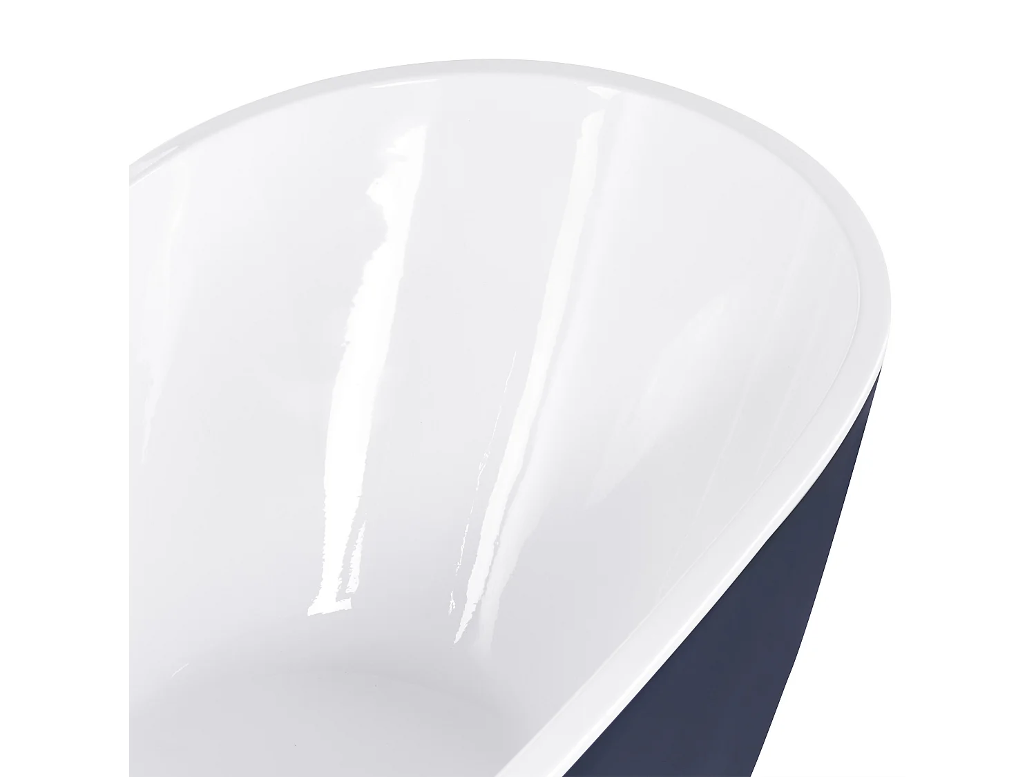 Vrijstaand bad ANTIGUA 170 x 77 cm Marineblauw