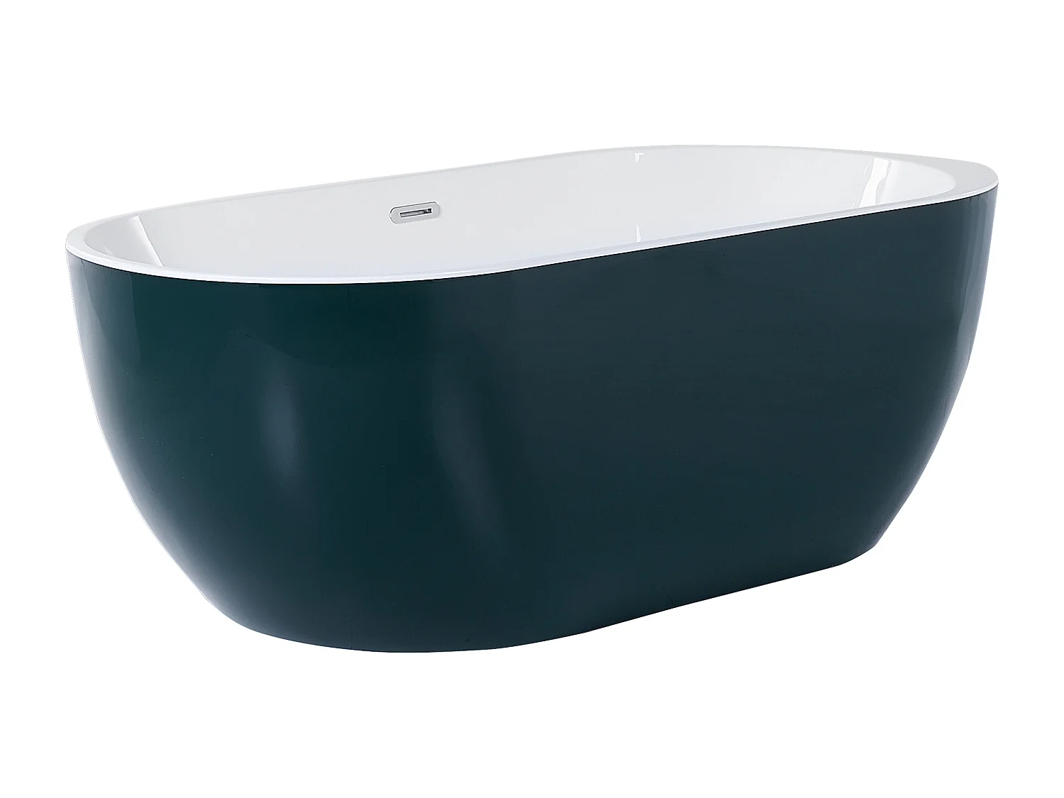 Banheira autónoma NEVIS 1700 x 800 mm Azul esverdeado