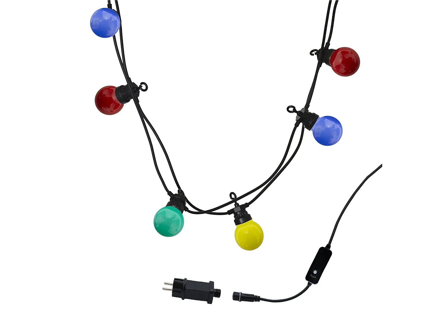 Guirlande connectable PARTY GUINGUETTE 10 globes 5.7M