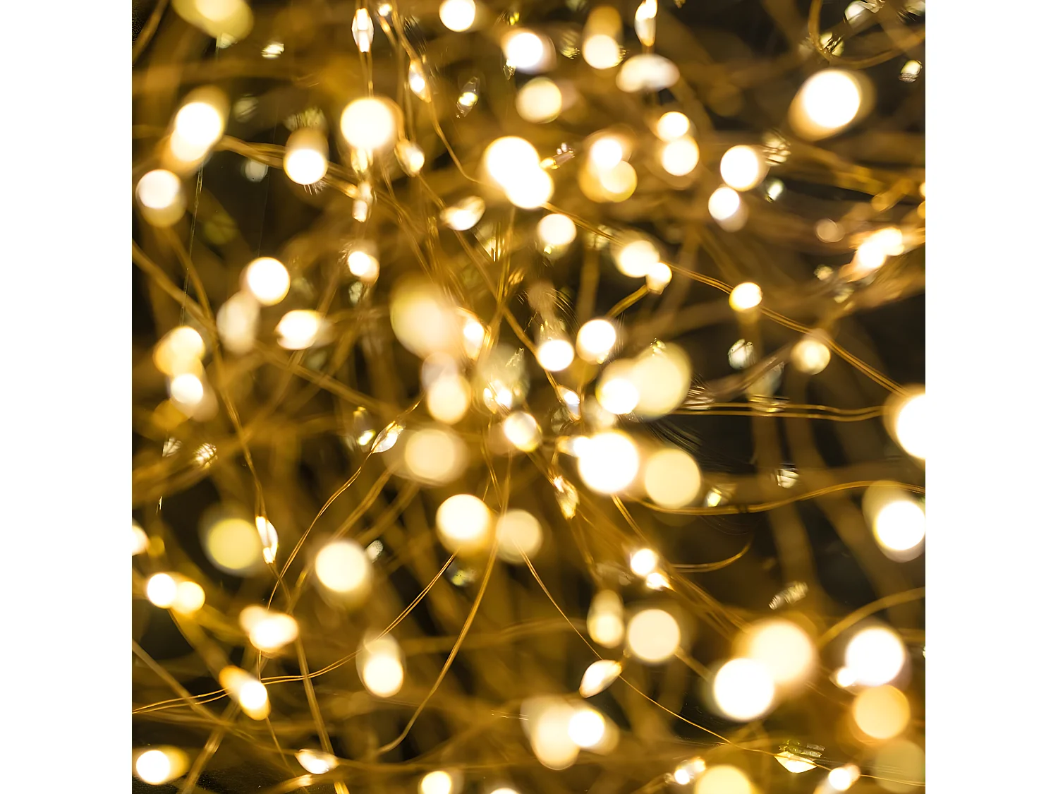 Guirlande lumineuse solaire 400 micro SKINNY Cuivre Cuivre 41,9M