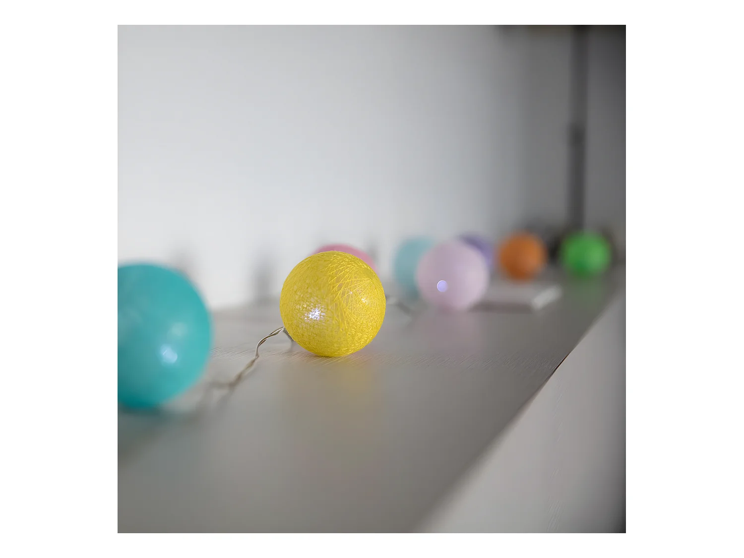 Grinalda de bola de algodão 3.8M MIMY