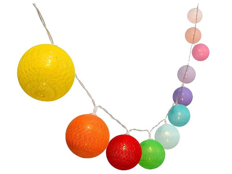 Grinalda de bola de algodão 3.8M MIMY