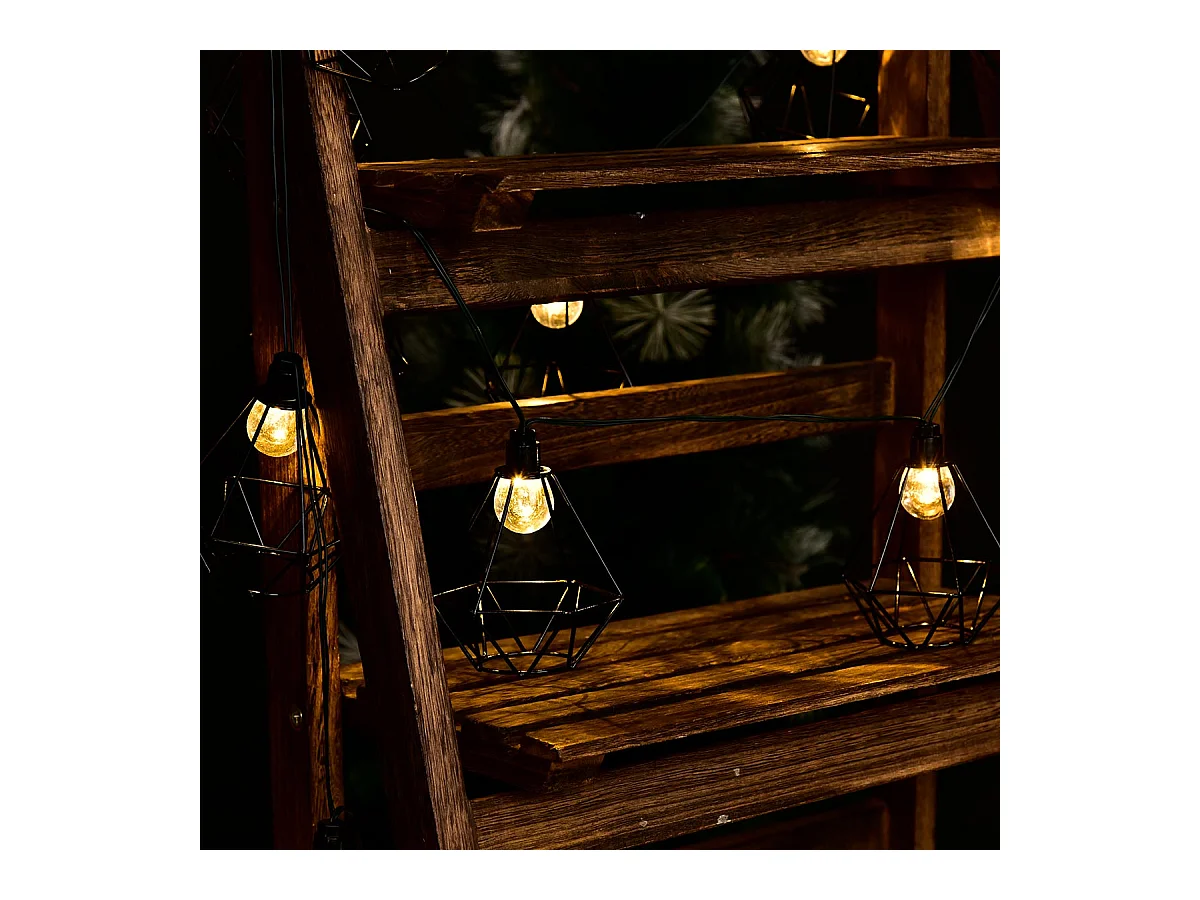 Grinalda de diamantes de 10 bolbo LED 3.90M MILY