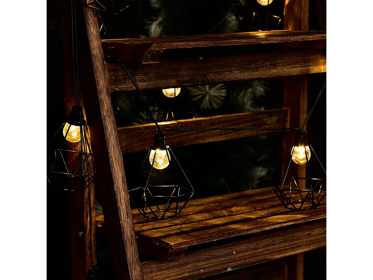 Diamond garland 10 bollen 3.90M MILY