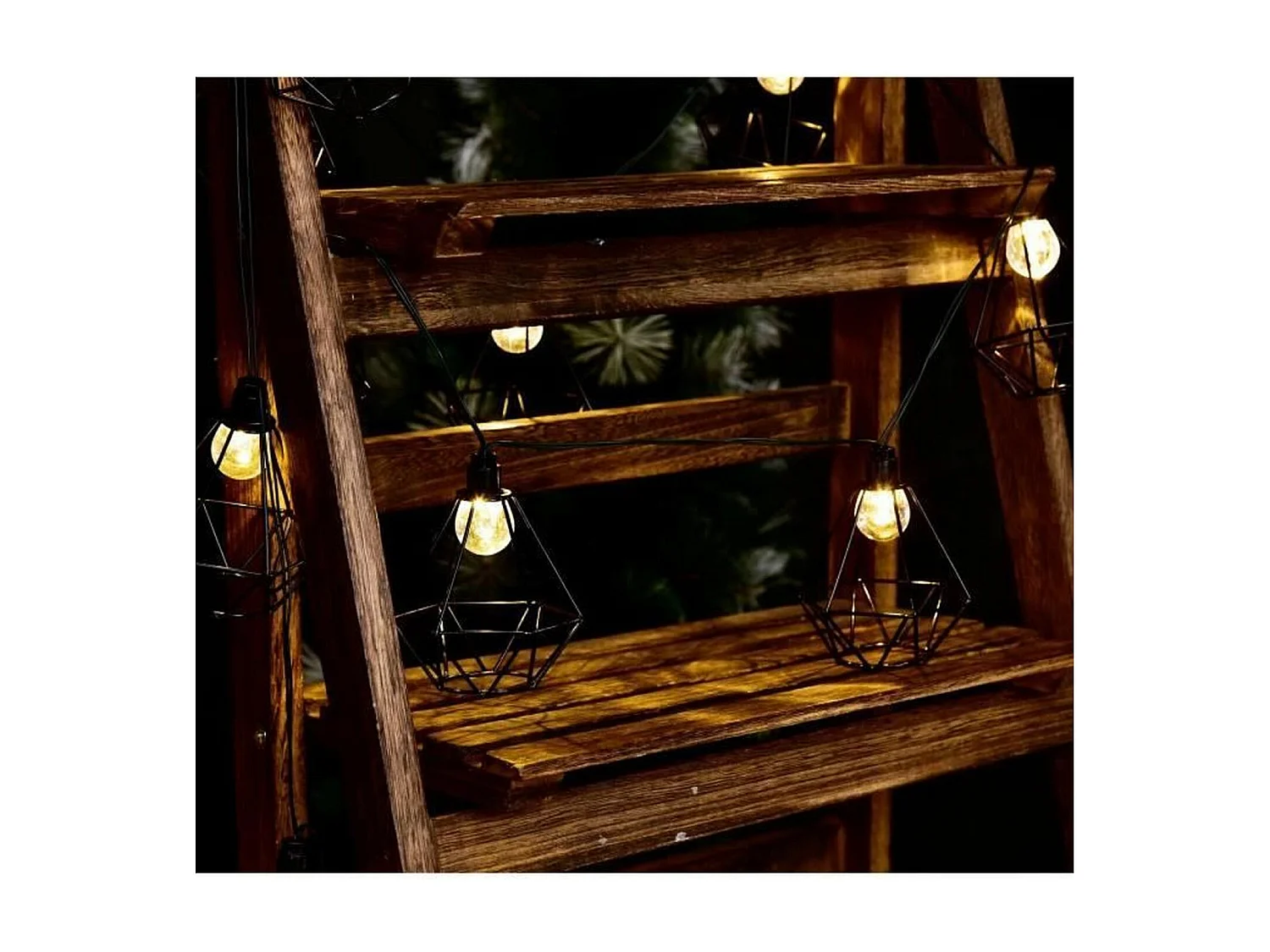 Diamond garland 10 bollen 3.90M MILY