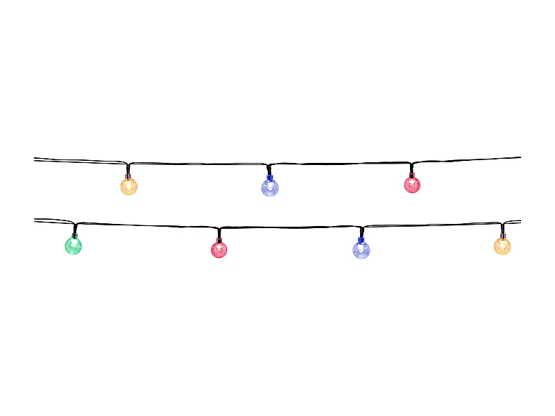Guirlande globe multicolore FESTY Multicolore Plastique 5.8M
