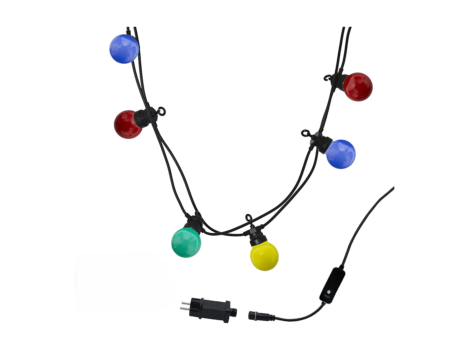 Guirlande connectable PARTY GUINGUETTE 20 globes 8.4M