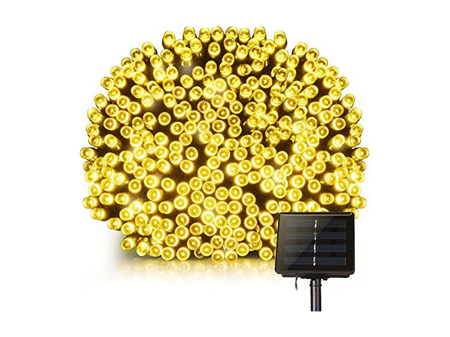 Guirlande solaire YOGY WARM 200 LED 16.3M