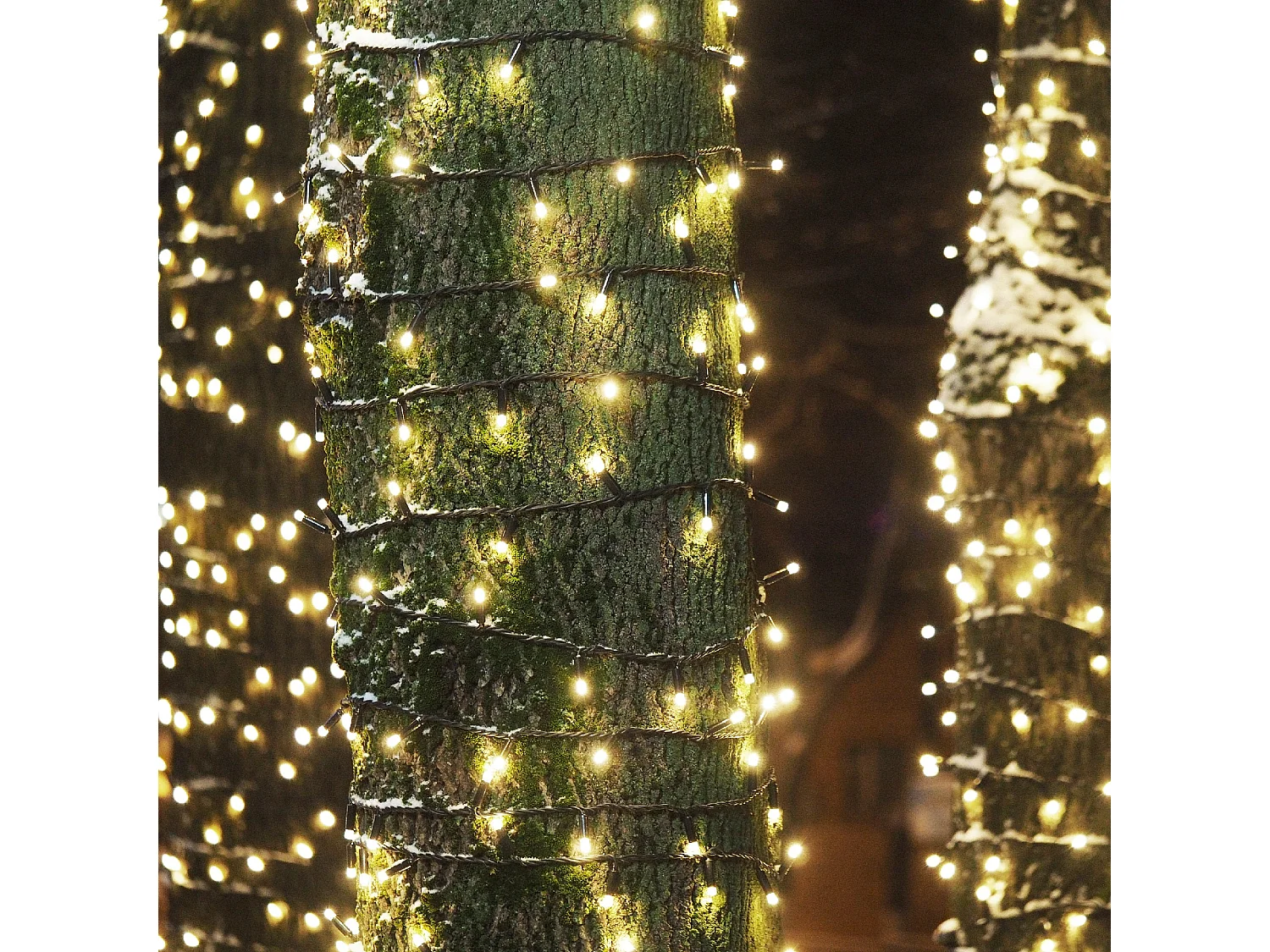 Guirlande solaire YOGY WARM 200 LED 16.3M