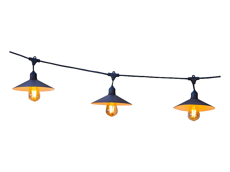 Grinalda solar Vintage 10 bolbos 6M VINTY