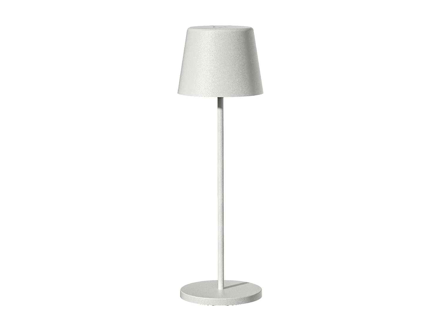 Lampe de table sans fil LED KELLY Blanc Metal H38CM