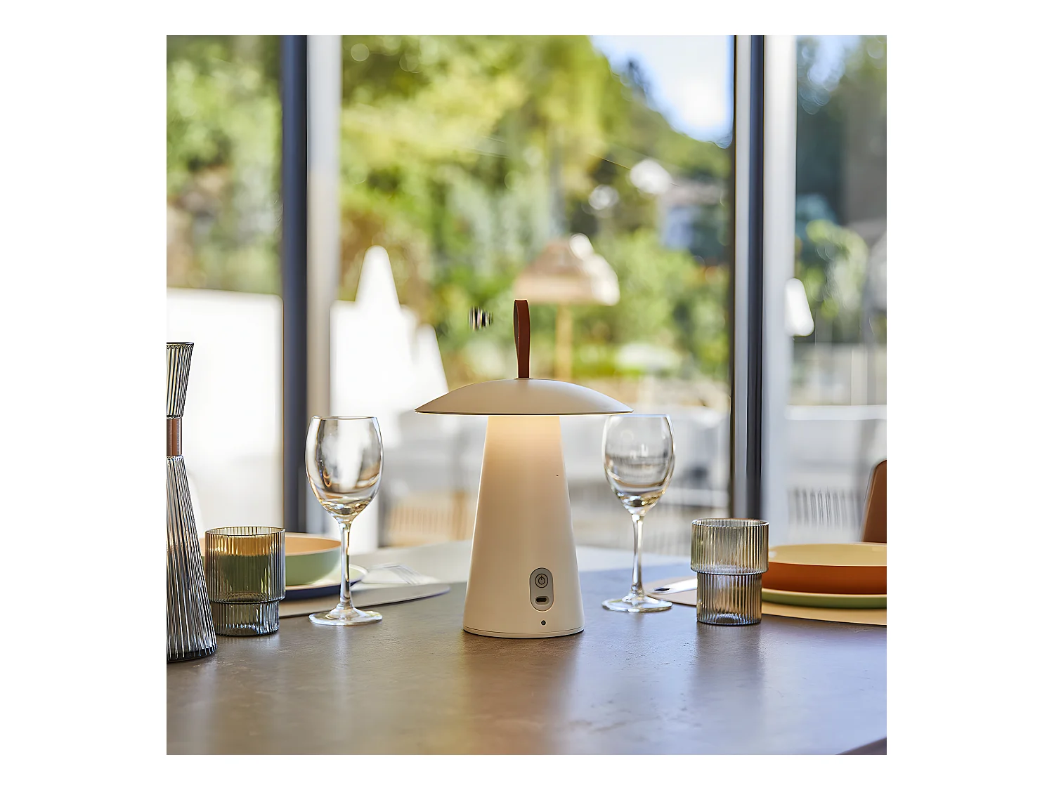 Draadloze LED tafellamp H29CM FUNGY