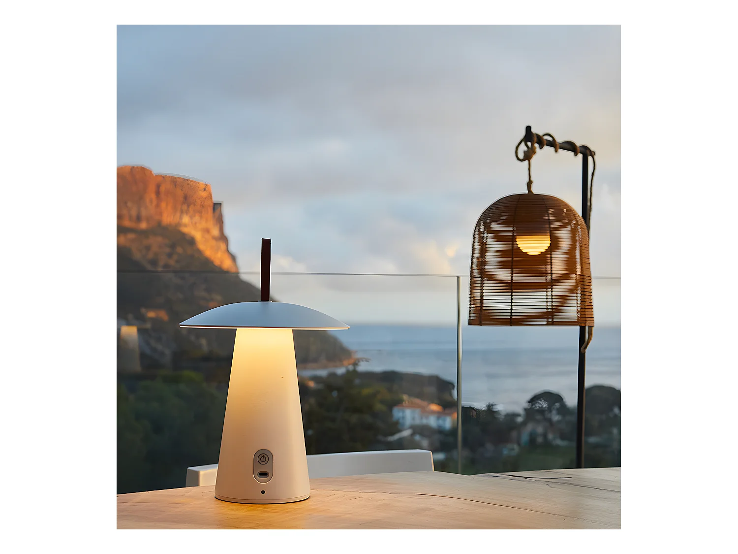 Draadloze LED tafellamp H29CM FUNGY