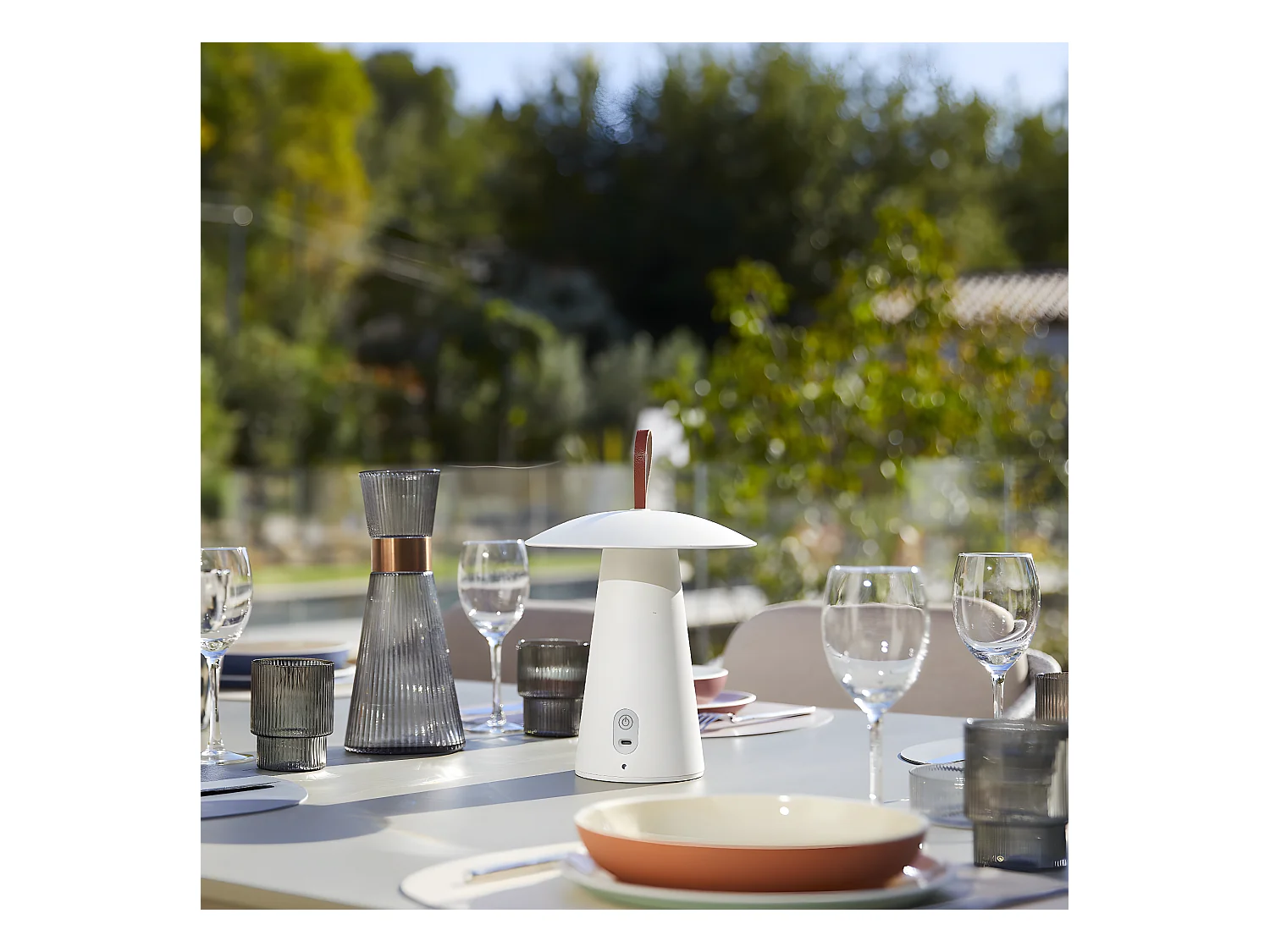 Draadloze LED tafellamp H29CM FUNGY