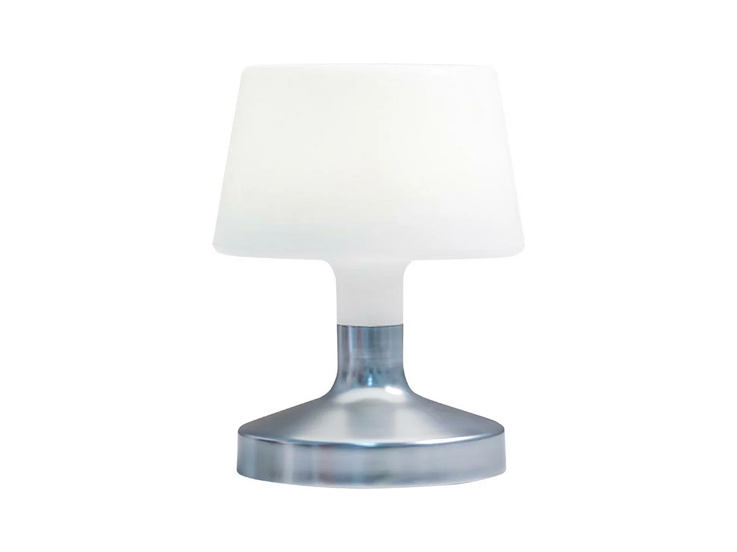 Lampe de table touch LED HELEN Argent Polyéthylène H21CM